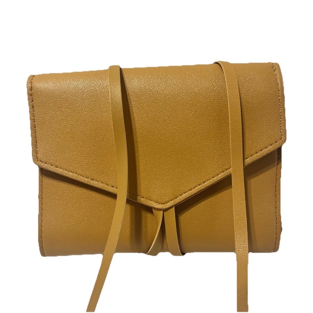 Glass Ladder & Co Katherine Tech Organizer Roll in Honey Color New Vegan Leather